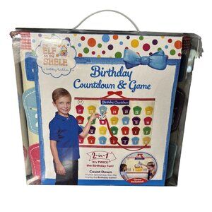 The Elf On The Shelf Birthday Countdown & Game Reusable Set